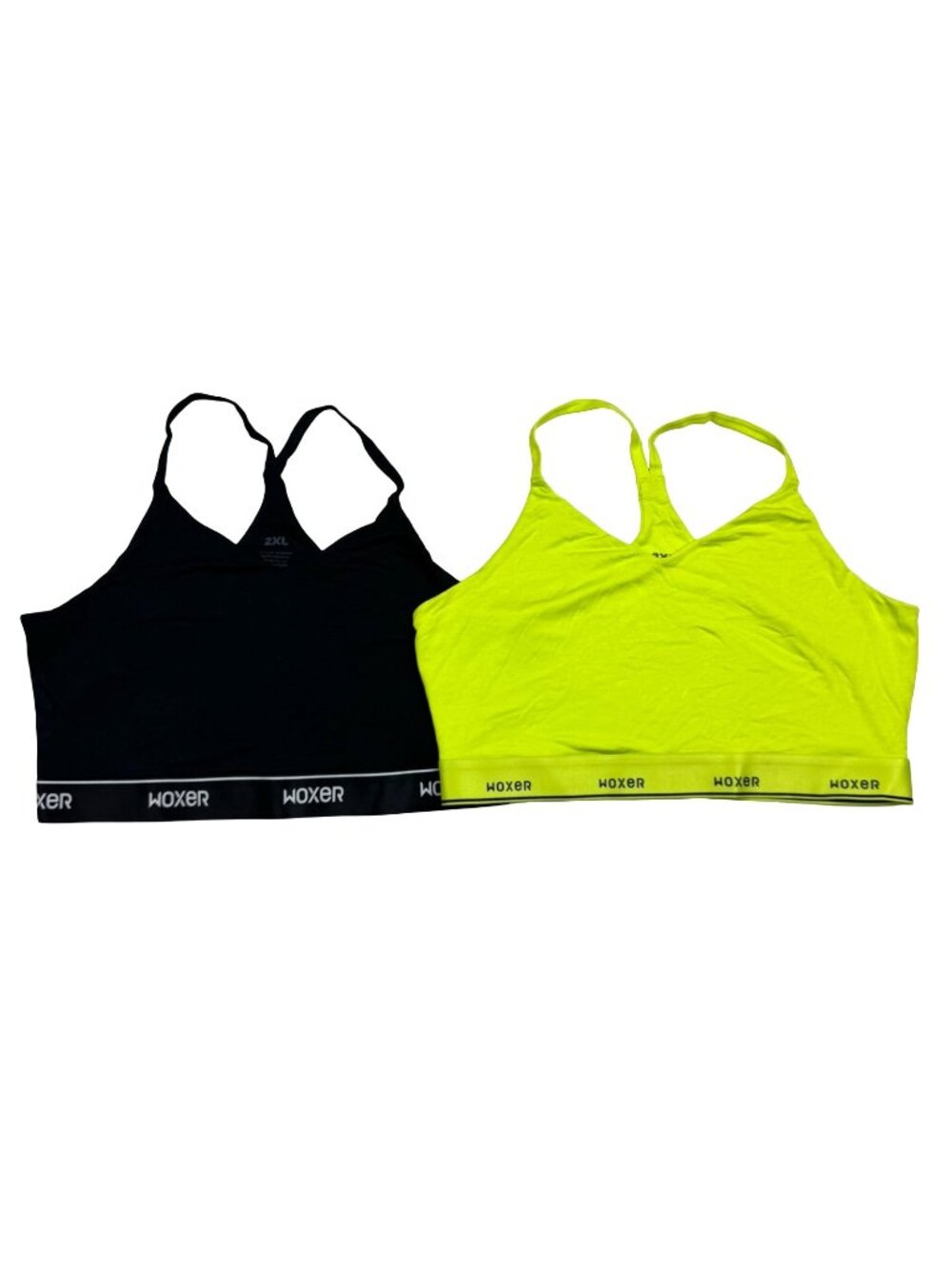 NEW Woxer Icon Women's Sports Bra Activewear Top • 2XL • Lot of 2